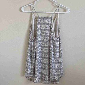 sheer lined top Blouse